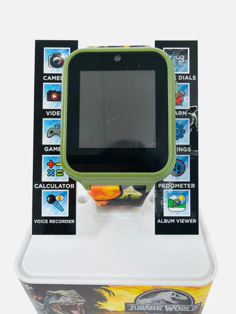 Jurassic World Kids Interactive Smart Watch with Touchscreen, Camera, Games,